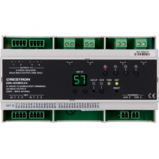 CRESTRON DIN-4DIMFLV4 DIN Rail 0-10V Dimmer Module, 4 feeds, 4 channels